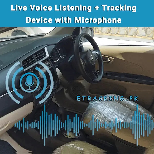 Vehicle GPS Tracker And Audio Listening Device