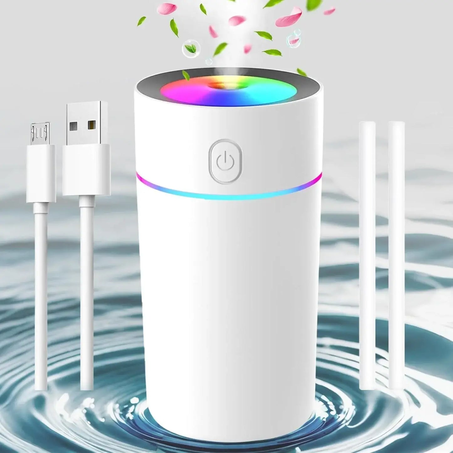Car Humidifier Colorful Small Humidifier Portable Car Air Diffuser Stylish Humidifier For Car Air
