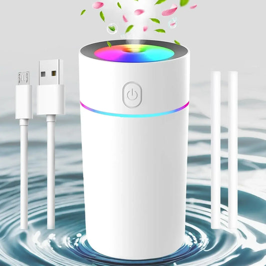Car Humidifier Colorful Small Humidifier Portable Car Air Diffuser Stylish Humidifier For Car Air